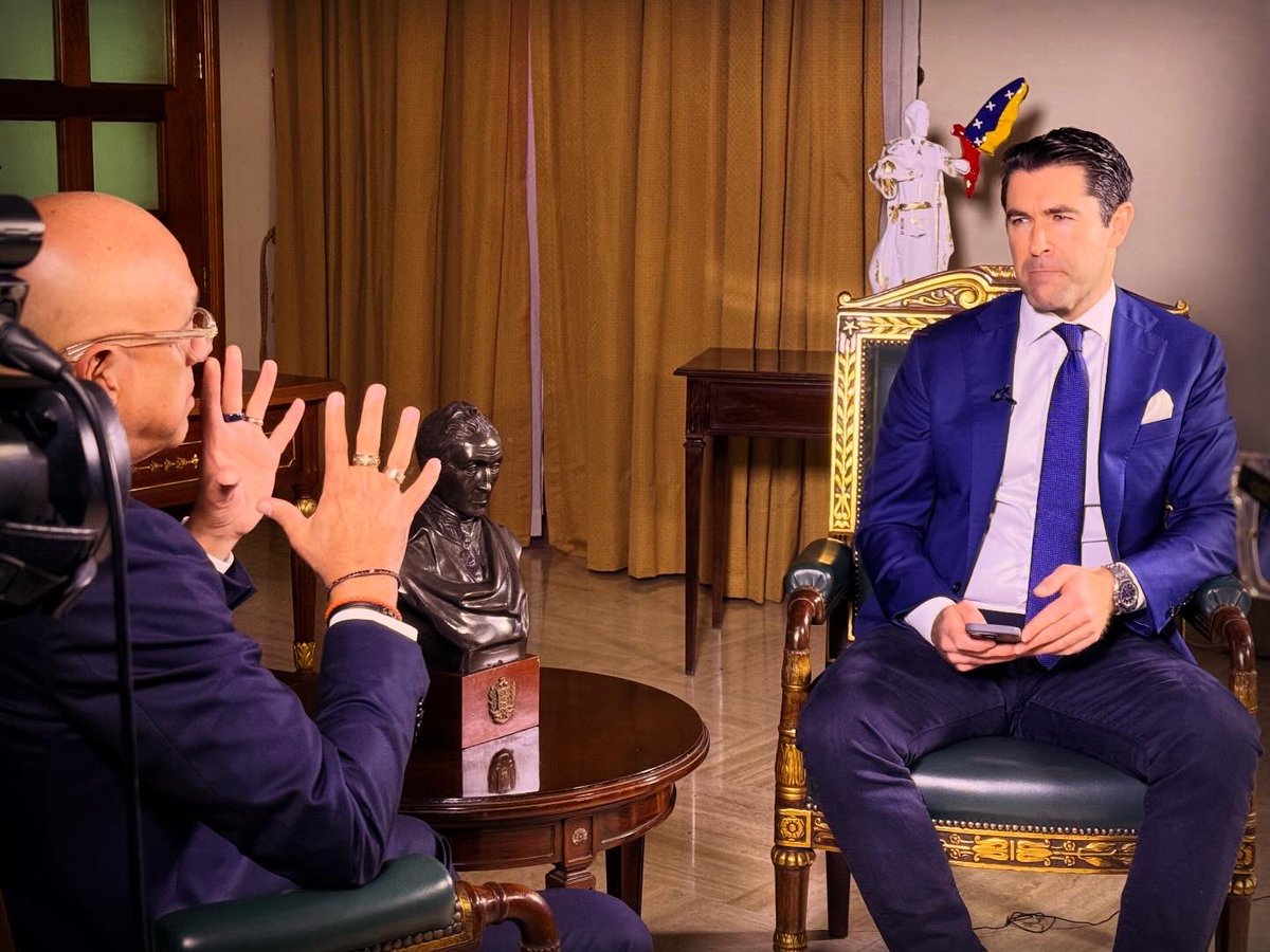 The regime in Venezuela never faces real scrutiny.  But they did on Saturday.  I asked Jorge Rodriguez, VZ assembly leader and most important power broker about last year’s stolen election, Maria Machado, and their failed ideology.  <a href="/NEWSMAX/">NEWSMAX</a> is the first network to get in.  Watch