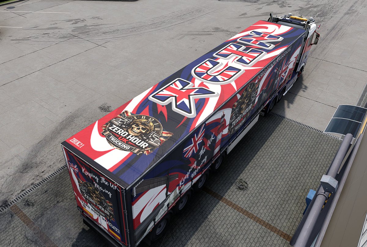 MushyMayhem's tweet photo. 1st ever attempt at reskinning a trailer on ETS !!
Happy with this :)
Whats your thoughts ??
#ets2 #eurotrucksim #eurotrucksimulator2 #SCS #ets2mods #reskin #mod #thoughts https://t.co/bQZh0VK4EH