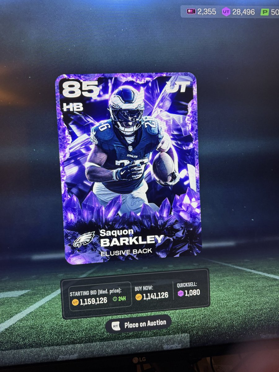 I just pulled this from a pack that I earned! Wow! (2.8.26)