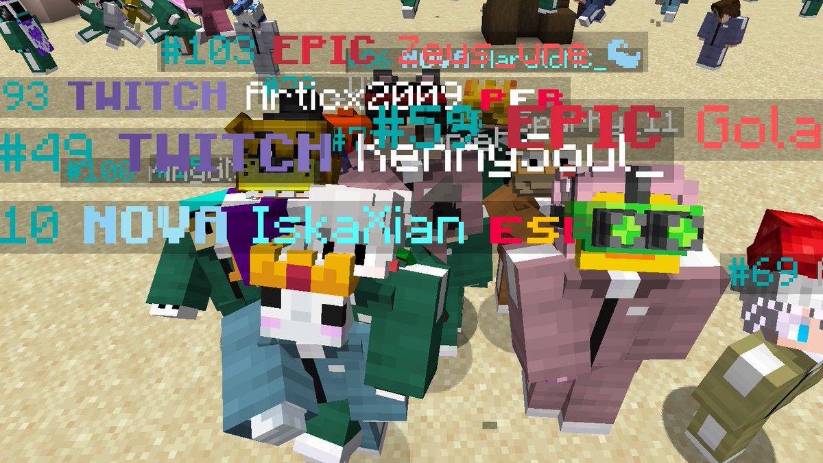 Hasta aquí los Squids. Muchas gracias por participar gente! Y felicidades a los ganadores