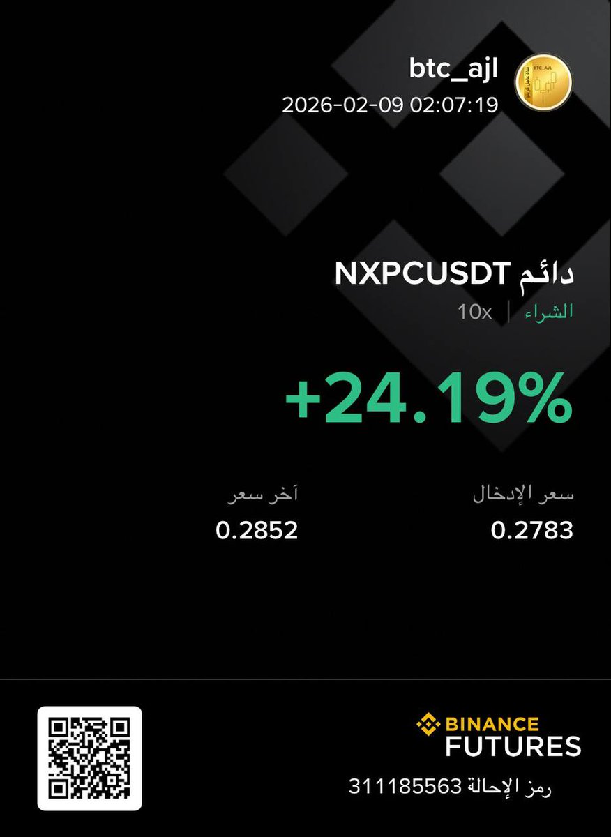 btc_ajl's tweet photo. #NXPCUSDT 
✅ 16.4% ضربت الهدف الأول 
خلال 2 ساعة 38 دقيقة ⏰

🔥احجز ربحك وارفع وقفك🔥 https://t.co/2RQokLUBf6