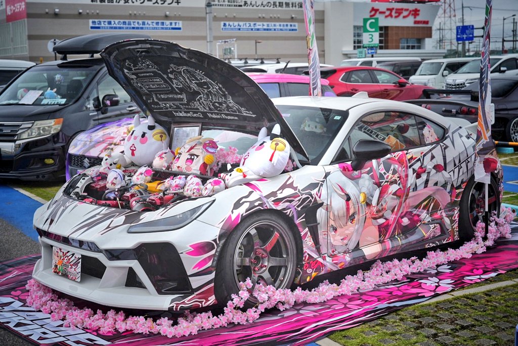 EMTGオンライン3 車種:TOYOTA GR86 仕様:hololive 2期生 百鬼あやめ