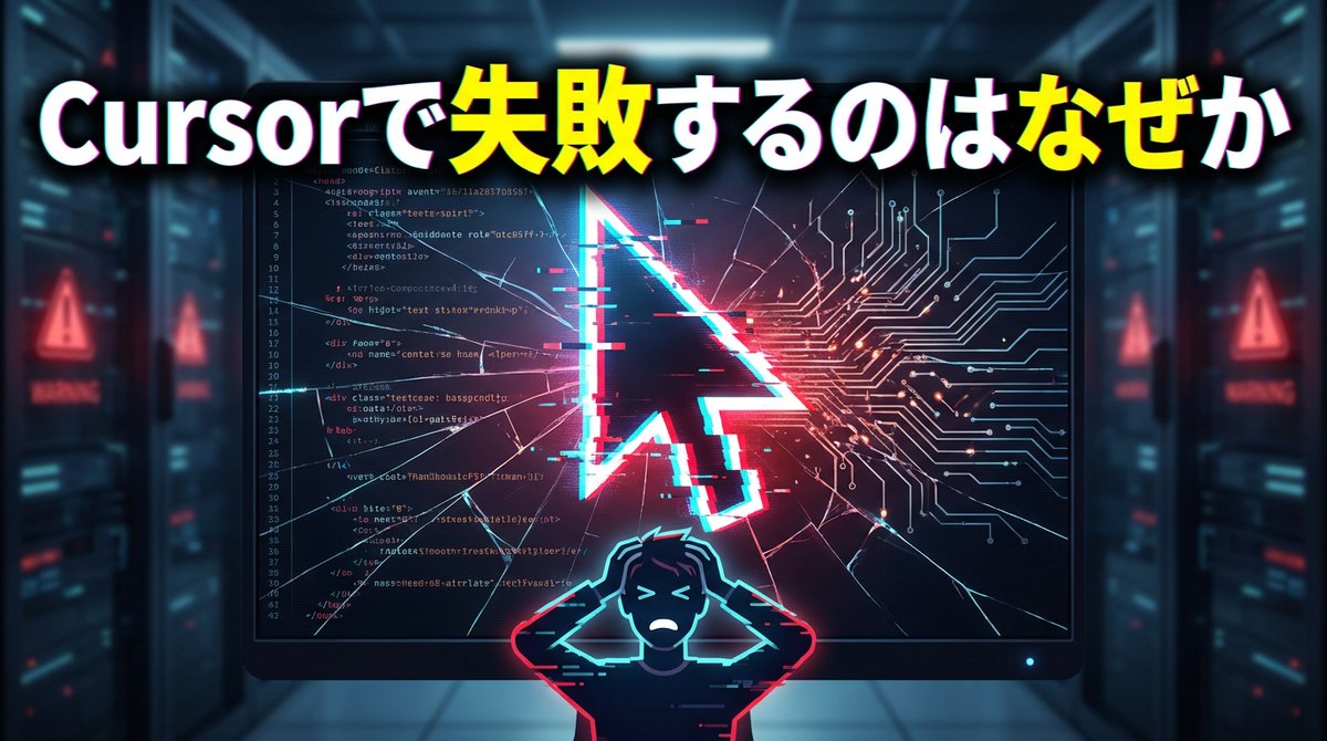 個人開発でCursorを使っていて、
『成果が出る人』と『迷走する人』の差は
最初の使い方でほぼ決まると感じています

結論から言うと、
いきなり実装させないこと

私が最近かなり安定して初動を作れている
流れは下記

1. ChatGPTの最新モデルで
『何を作りたいか』をちゃんと言語化する