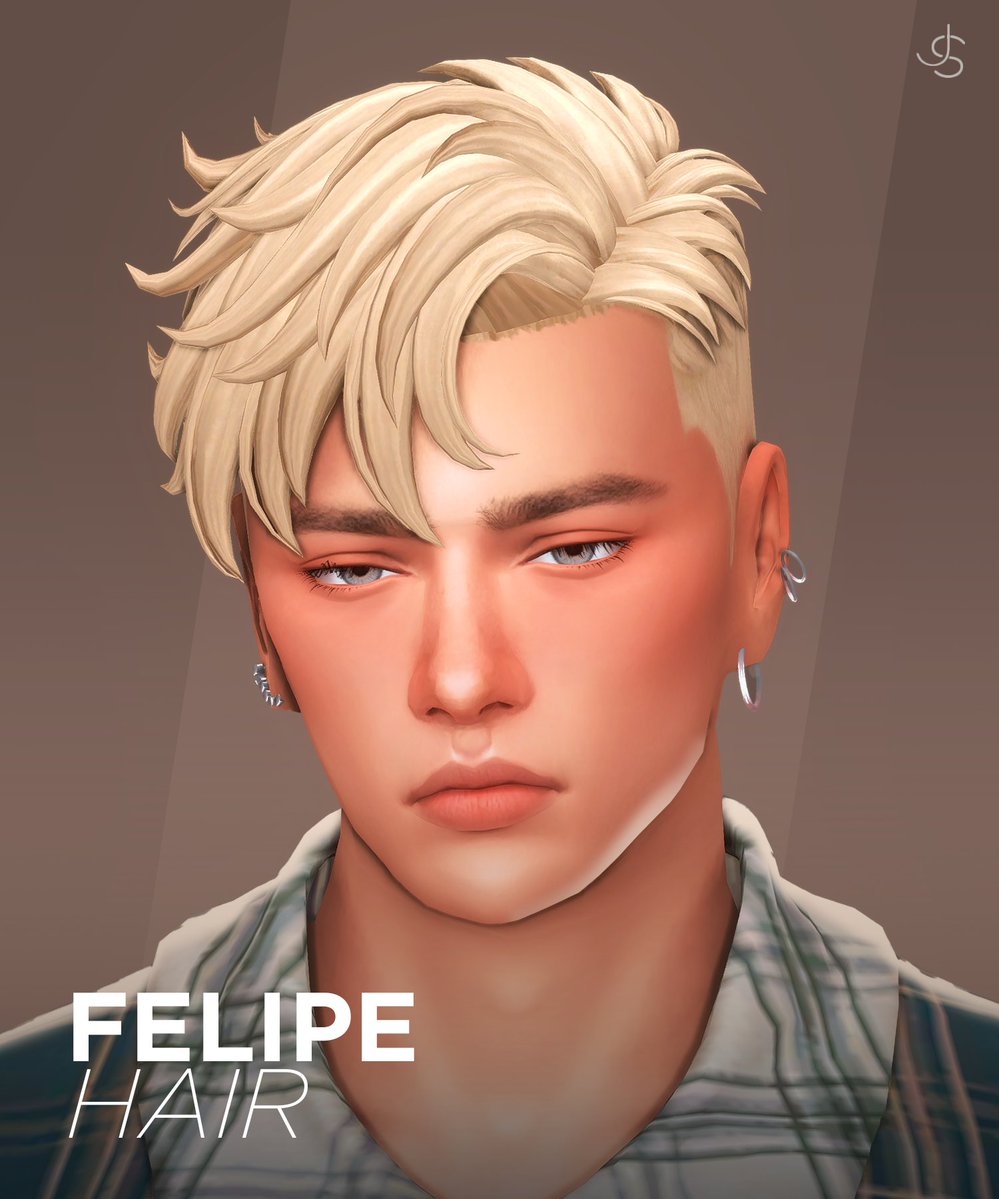 Felipe Hair is now up for download ✨

📌Get it on my patreon! Link in my bio.    
(public release on 02/23)

#TS4 #TheSims4 #sims4cc #s4cc