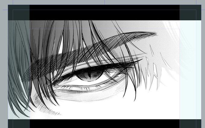 こういう目をする男が好きすぎて今後も量産したい 