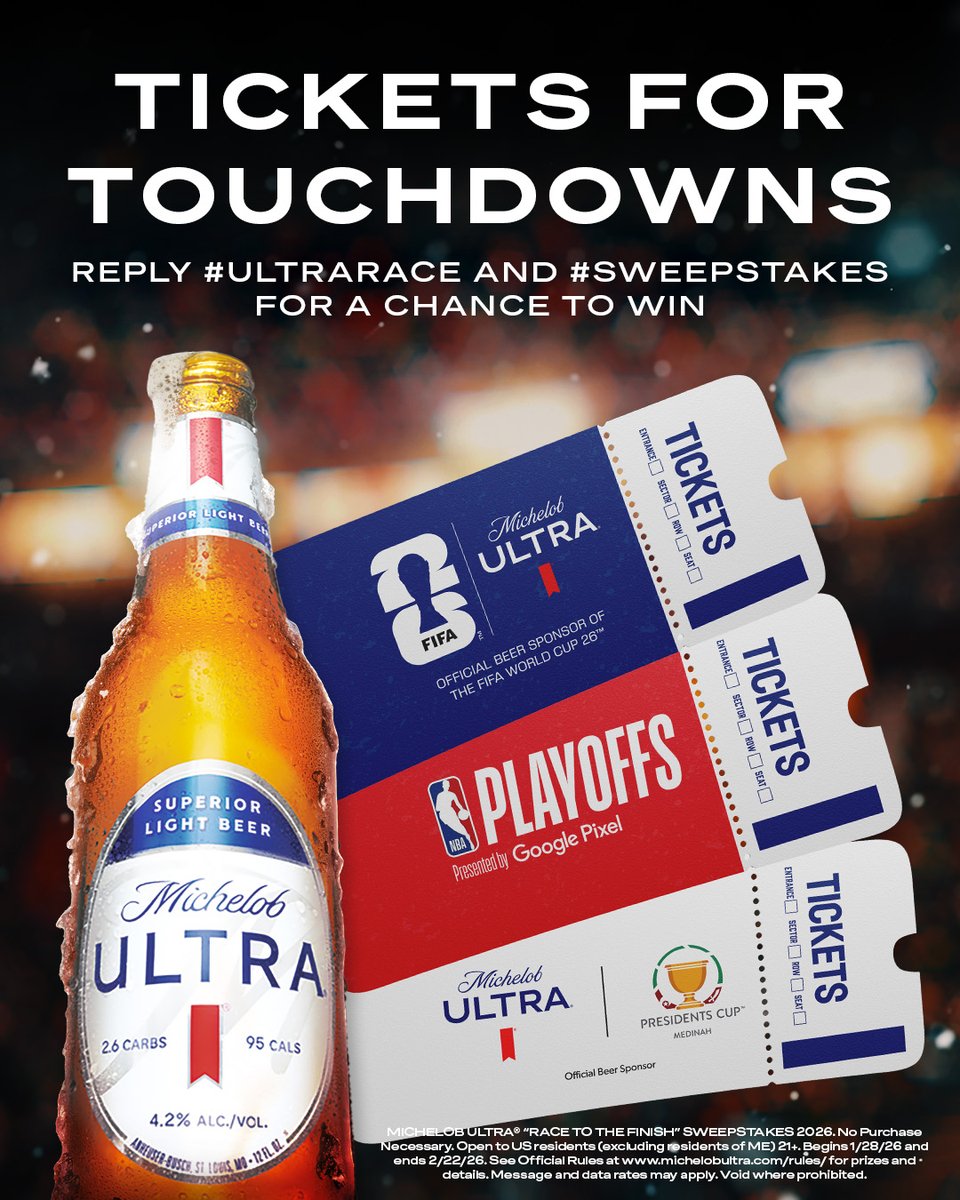 Michelob ULTRA tweet media