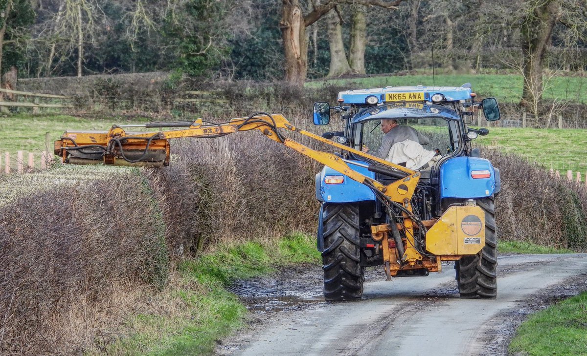 Livindeadgirl00's tweet image. #hedgecutting  #ukfarming