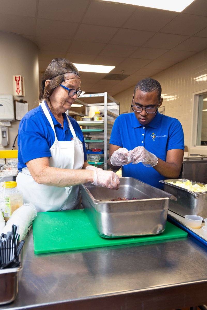 The Project SEARCH program at USA Health Providence Hospital challenges expectations and empowers young adults with intellectual and developmental disabilities through immersive internships and hands-on training. ow.ly/paOQ50Y92M1