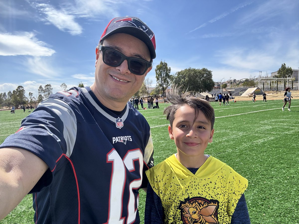 rubenromerof's tweet photo. Vamos #Patriots el Súper bowl es nuestro. Saludos desde Zacatecas. Somos jugadores de #flagfootballzacatecas #Hornets @FOXSportsMX #foximpactonfl https://t.co/rrm3ZSRV3V