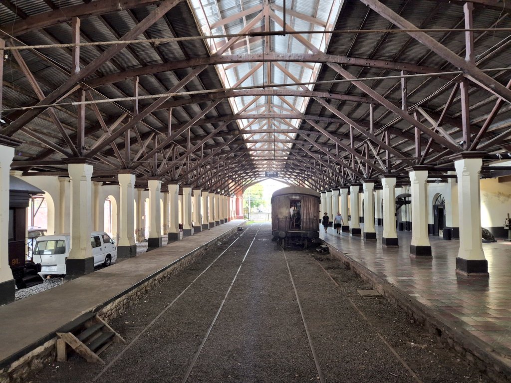 dredbeveridge's tweet image. The surprise highlight of #Asunción - the disused railway station, now a museum 

#choochoo #Paraguay