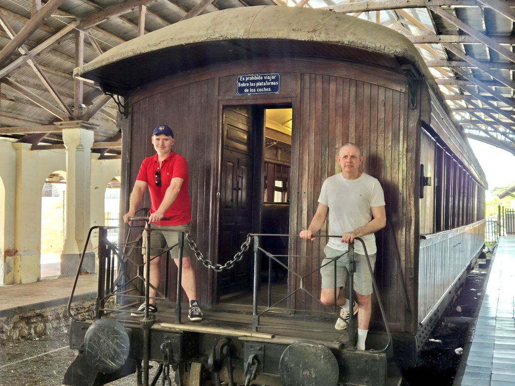 dredbeveridge's tweet image. The surprise highlight of #Asunción - the disused railway station, now a museum 

#choochoo #Paraguay