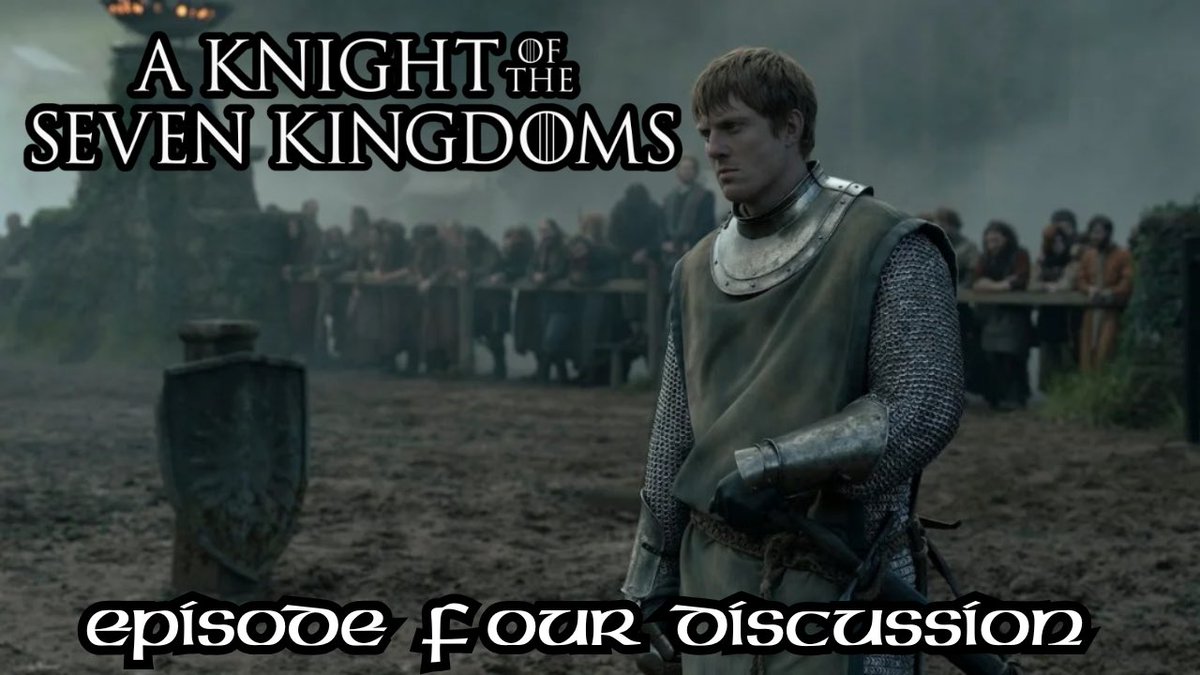 Our latest #AKnightOfTheSevenKingdoms episode is now up! Logan (<a href="/ScreenSocPod/">The Screen Society Podcast</a> ) once again joins us to break down the best episode yet 

Watch: youtu.be/OTxY4DiQMyo

Listen: open.spotify.com/show/5QI6XH1is…