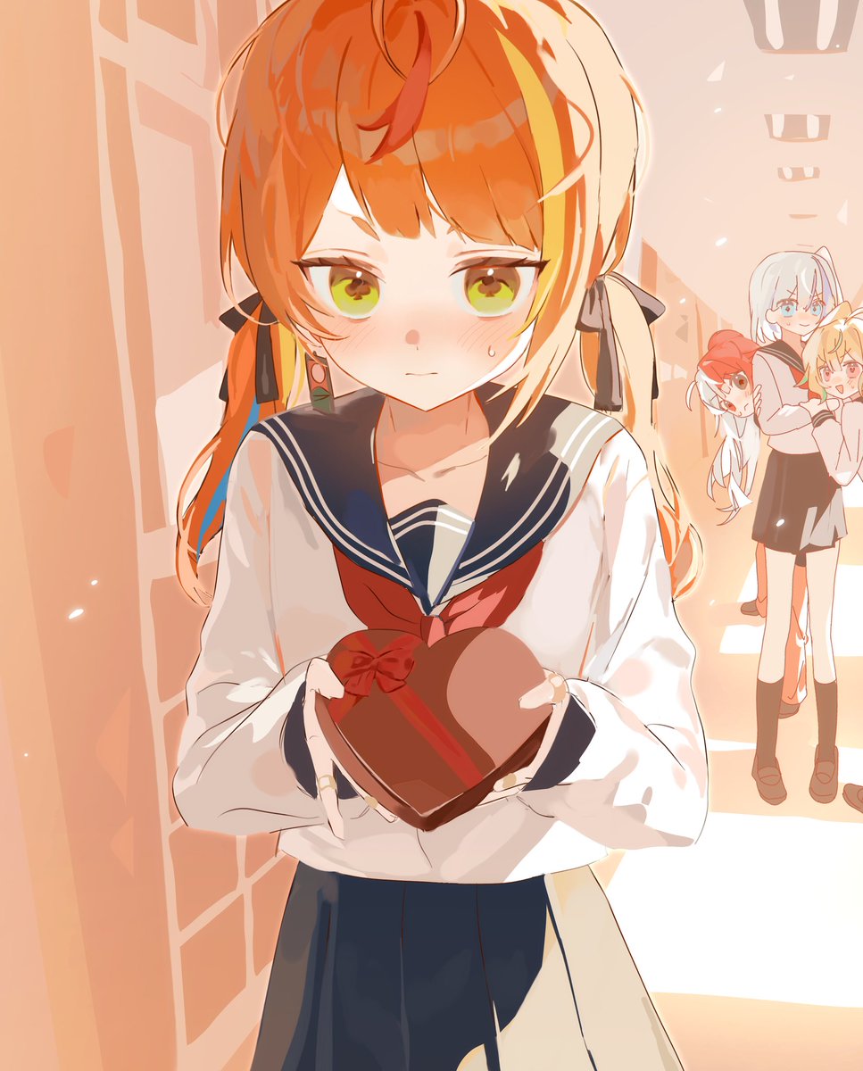 #ミリ創作 #こまのえま
テーマ「バレンタイン」