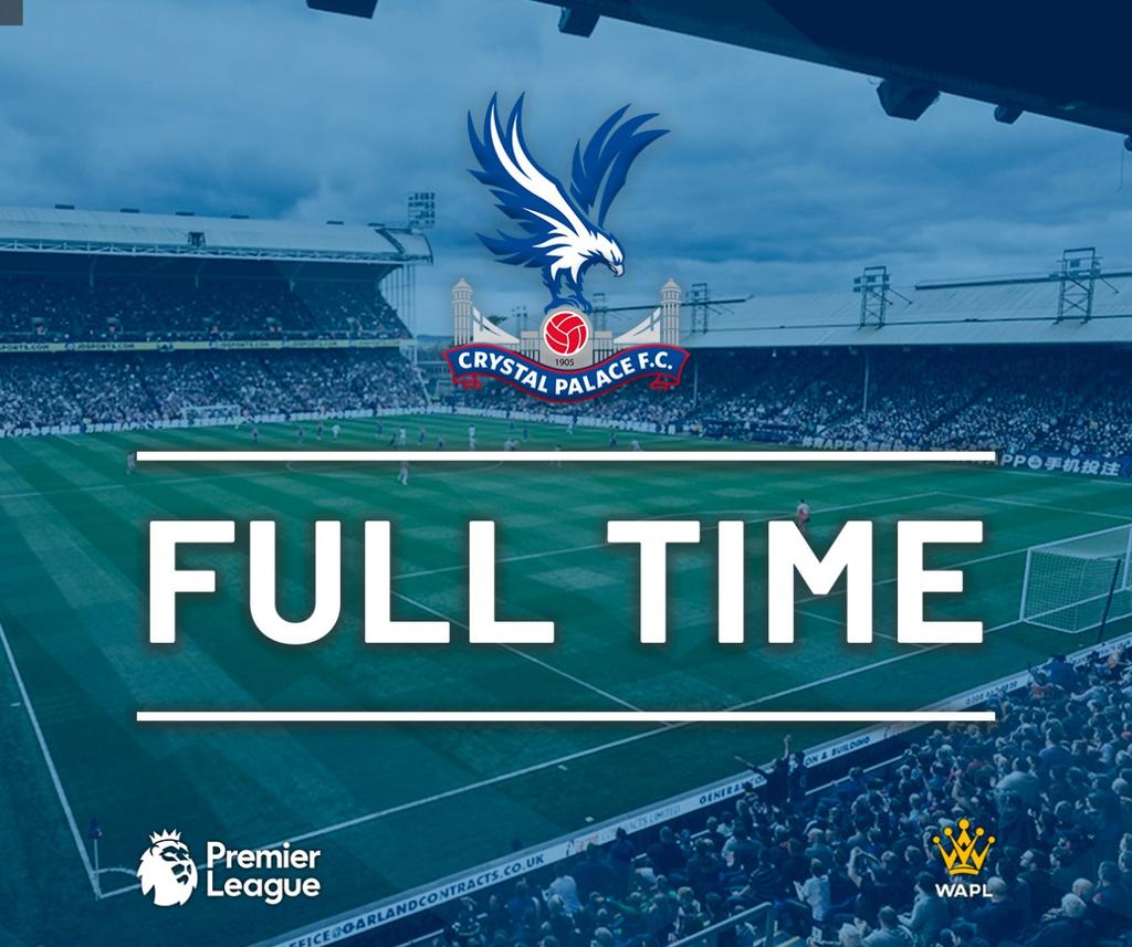 • Full Time 

Brighton 0 - 1 Crystal Palace 

Sarr ⚽️ 

#PremierLeague 

#BHACRY 

#WAPL