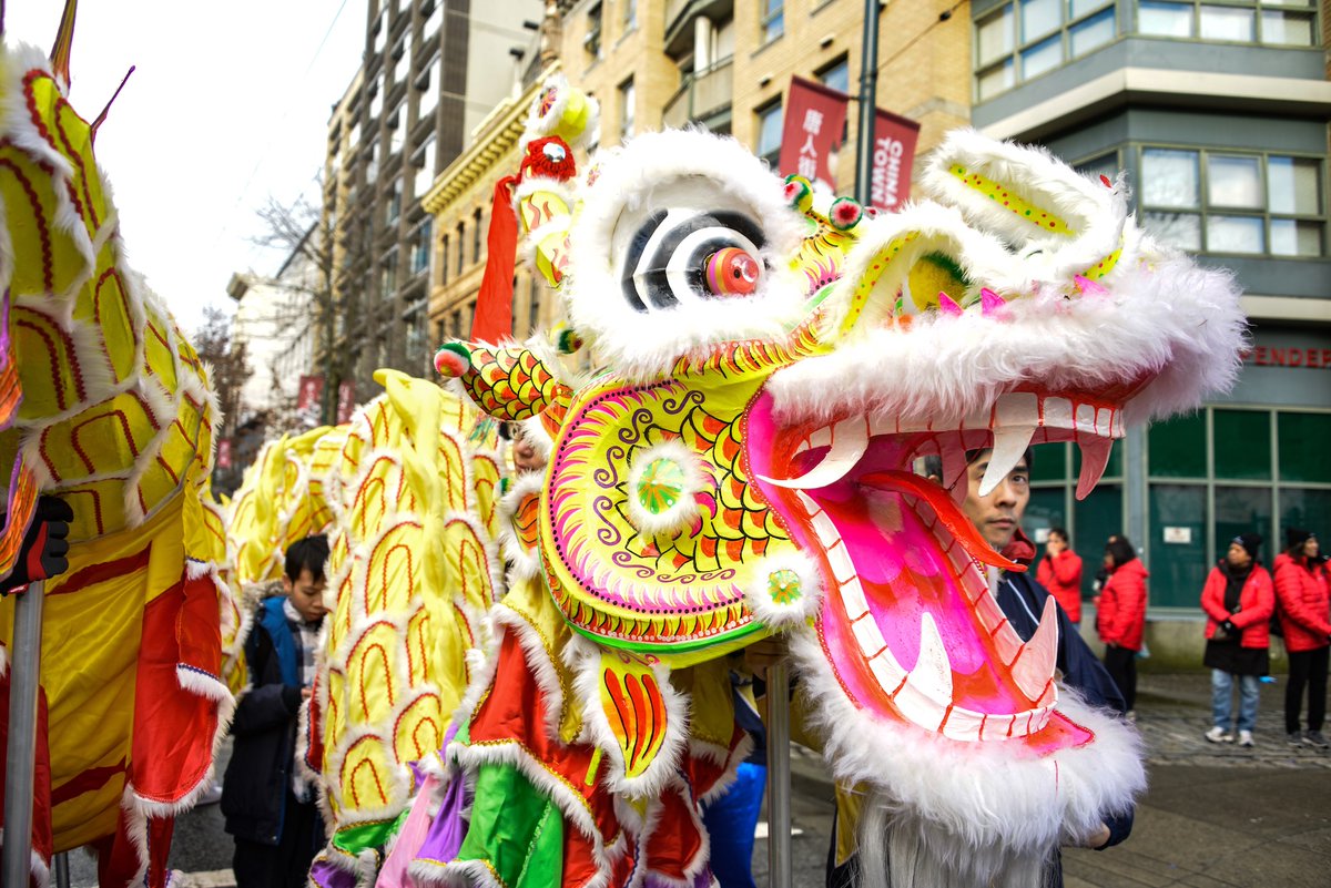 Lunar festivities have started in Vancouver, Canada! Decorations are up in shopping malls and Lion Dancers are seen in the streets.