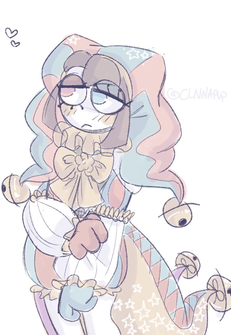 drew <a href="/LettyDoesArt/">★ Classical Letty 🎪/🚦☆</a>'s Pomni redesign... 
#tadc #pomni