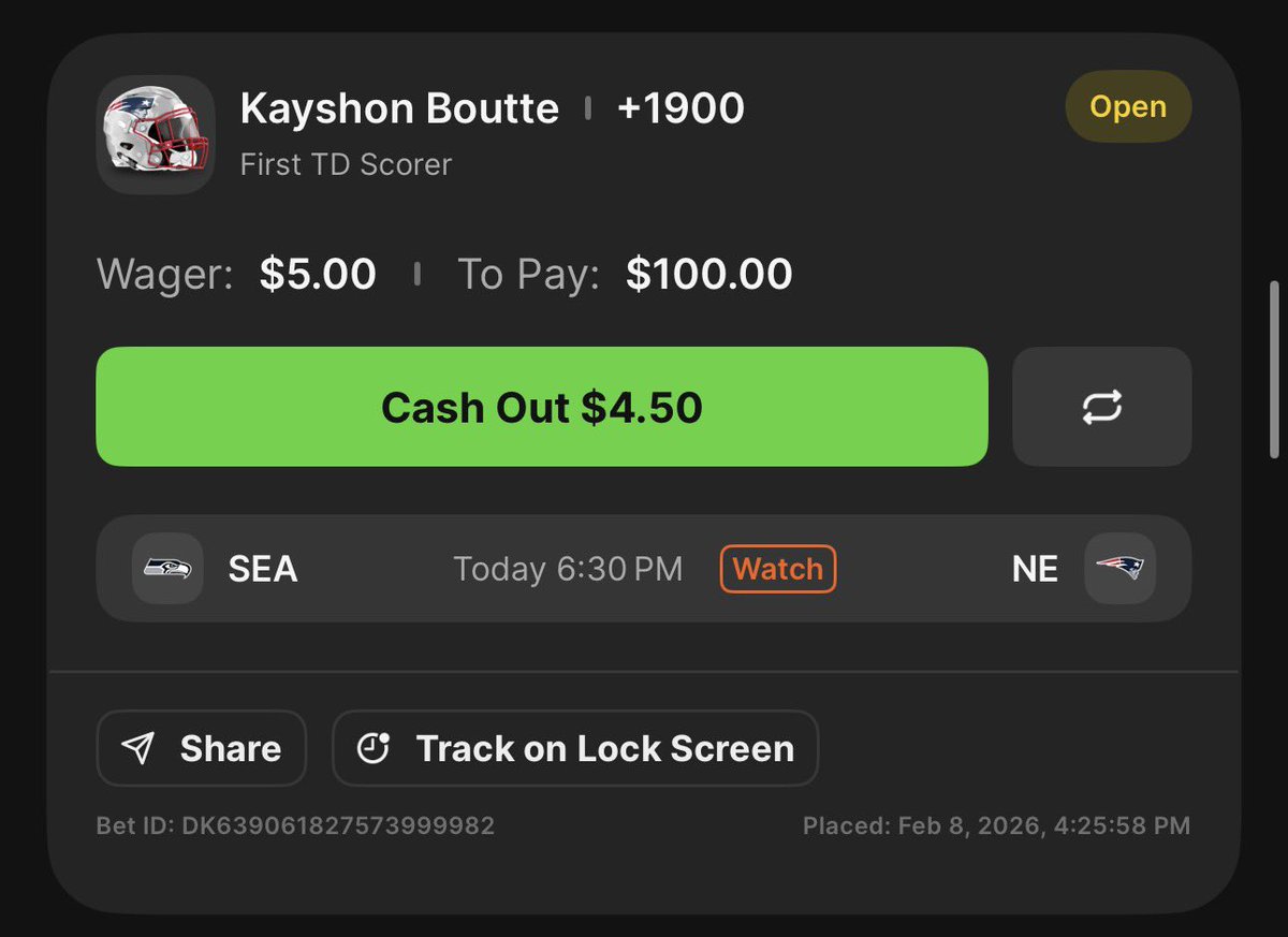 szelog37635's tweet photo. @DKSportsbook https://t.co/WdhLNw3Les