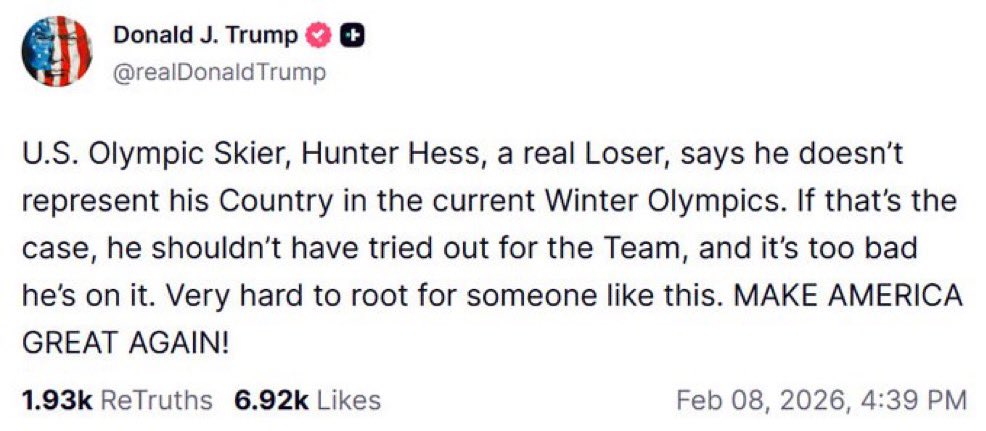 He actually won all HIS medals, though.