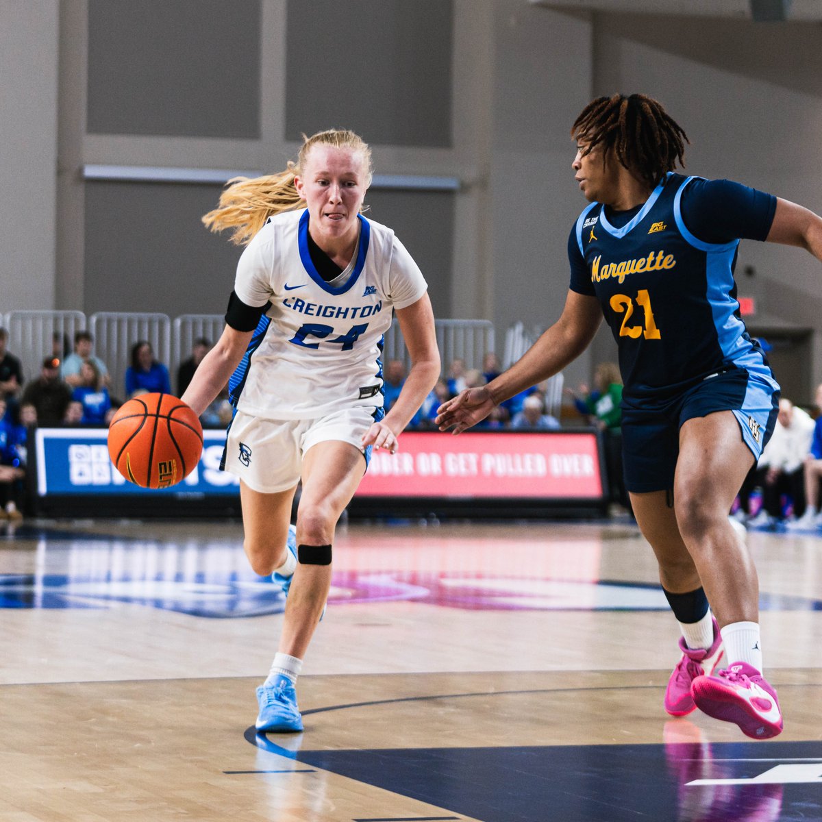 _robanderson's tweet image. BIG EAST WBB players since 2009-10 to have a game with ...
🏀25 points
🏀6 rebounds
🏀6 assists
🏀0 turnovers

Ava Zediker, Creighton (25-6-6)
Sarah Strong, UConn (29-13-7)
Paige Bueckers, UConn (28-11-7)
Lauren Van Kleunen, Marquette (27-11-6)
Jaylyn Agnew, Creighton (43-9-6)