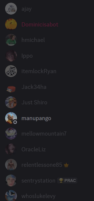 Progress isn't made alone, so shoutouts to my friends from Chile, who have to endure the stupid shit I say every day: Gabriel M, Gabriel S, Tomás, Vicente, Matías, Juan, Diego, Octavio, Ignacio and Gustavo. And also to my american (derogatory) friends for their support (cont.)