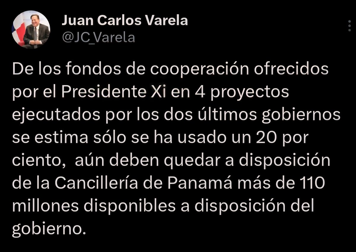 Las explicaciones del exmandatario <a href="/JC_Varela/">Juan Carlos Varela</a> sobre los acuerdos pactados por su gobierno para que Panamá  estableciera relaciones con China.