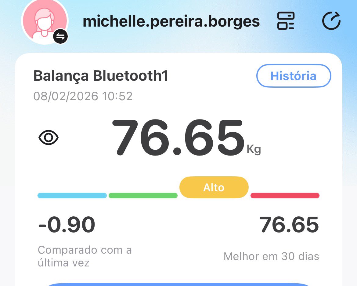 BorgesMychelle's tweet photo. E já se foram -7,750 kg em quase 2 meses de tratamento com mounjaro/tirzepatida . E seguimos no foco. Que esse é só o começo. Tem um longo tratamento pela frente 🙏🏽💪🏽🦵🏽🫰🏽 https://t.co/v76mj2AXbX