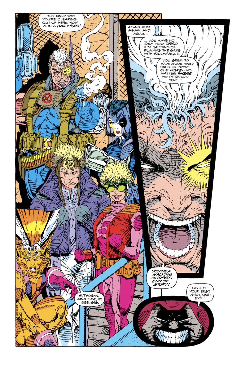 Daily_Cable's tweet image. Cable in X-Force #7 
Art by @robertliefeld 
One of my all time favorite comics. That cover is so dope. 

#Cable #marvel #marvelcomics #art #comics #90scomics #90smarvel #90sxmen #comicart #xmen #xforce #mutants #90s #dailyCable #Cableaday #sunday #superbowlsunday #SuperBowl