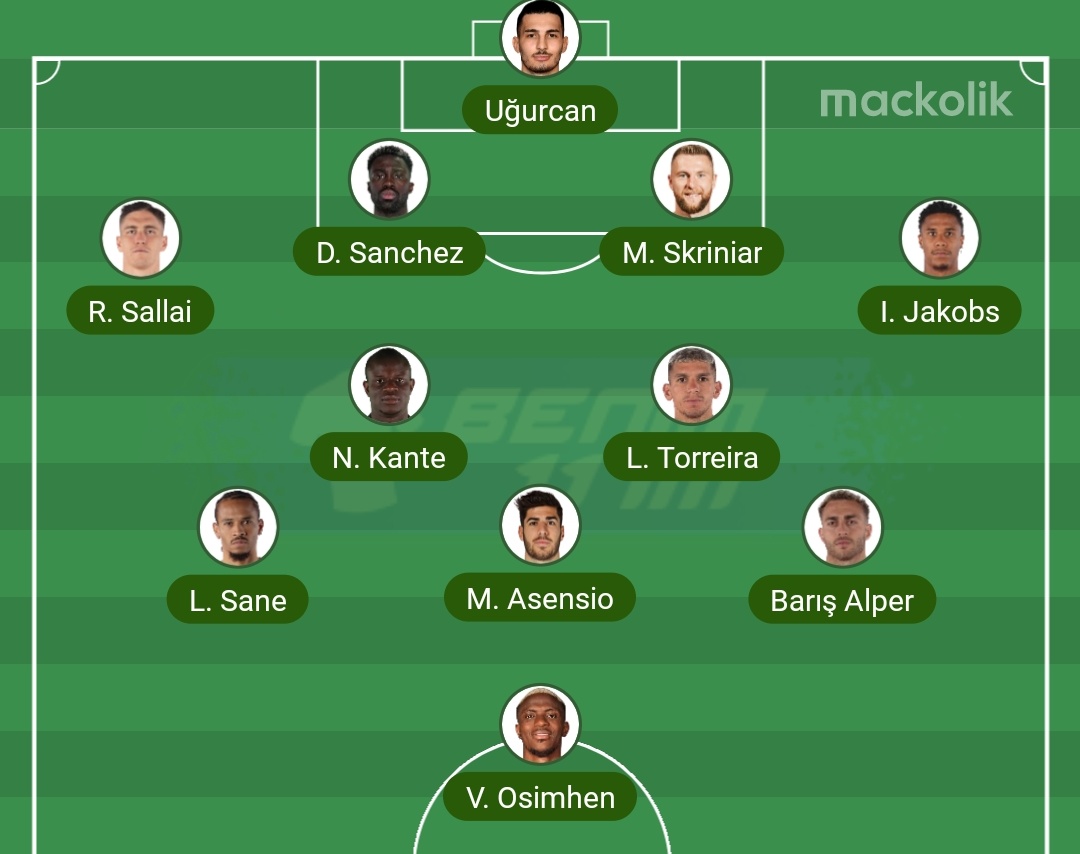 Fener galatasaray en iyi 11