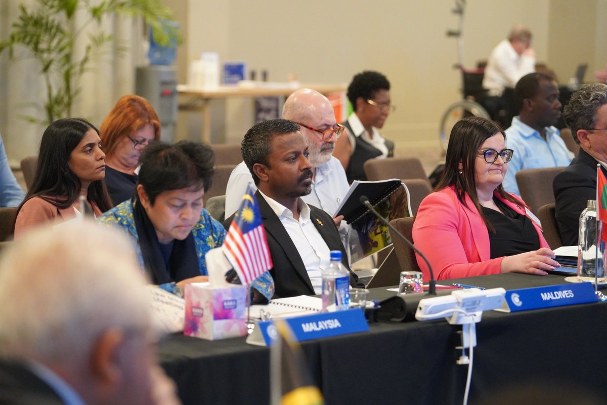 🇫🇯 The Commonwealth Law Ministers Meeting has opened in Fiji

Over three days, ministers will work through an agenda focused on strengthening legal protections for people to:

🗳️ take part in democracy
💼 earn a fair living
🌱 live in a safe environment

Hosted by <a href="/FijiGovernment/">Fiji Government</a>