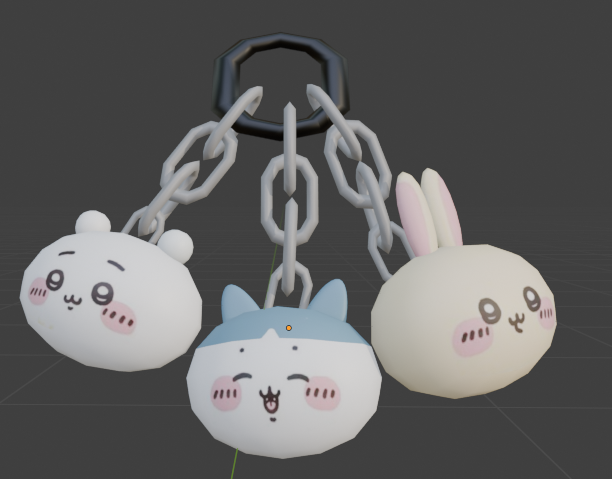 chiikawa &amp; friends keychain
#RobloxUGC