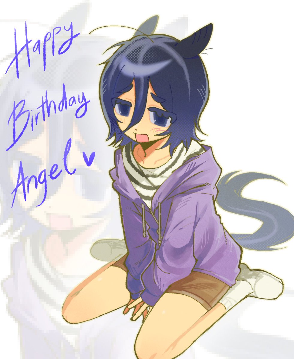 happy birthday Angel🐰ilysm!!!<3 (and i draw Angel as an uma) 
#ClinicalTrialgame