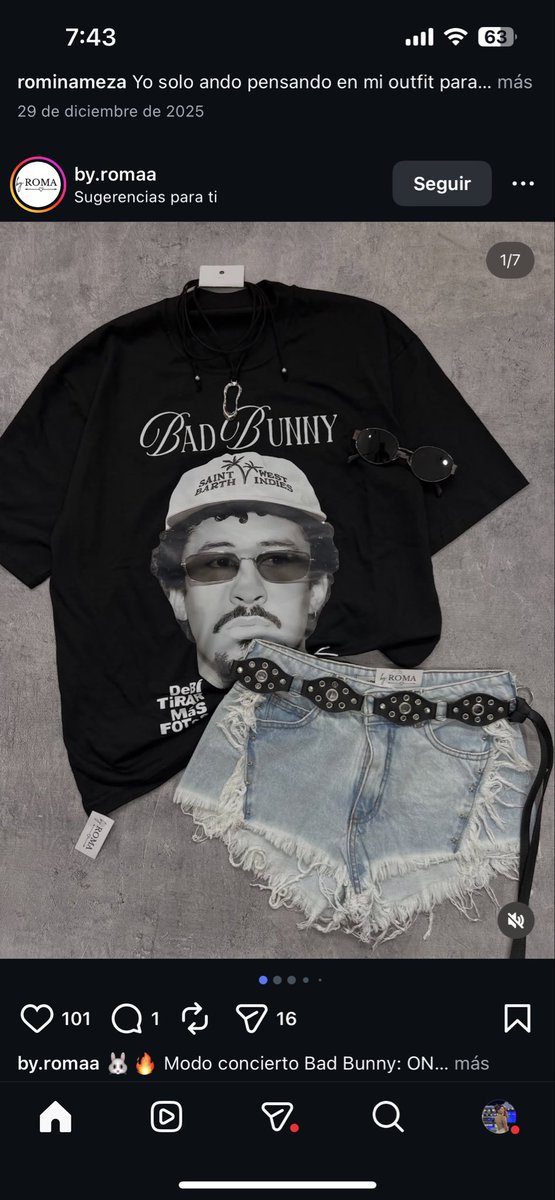 LuchiRadici's tweet photo. Buscando ideas para el recital de este fin de semana, noté cómo Instagram empezó a mostrarme publicidad de outfits y marcas vinculadas a música y moda. Un ejemplo claro de segmentación y remarketing según los intereses del usuario.
#marketingjpbaldomar @jpbaldomar https://t.co/JgCV7pfYNl