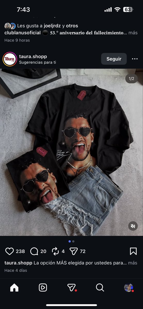 LuchiRadici's tweet photo. Buscando ideas para el recital de este fin de semana, noté cómo Instagram empezó a mostrarme publicidad de outfits y marcas vinculadas a música y moda. Un ejemplo claro de segmentación y remarketing según los intereses del usuario.
#marketingjpbaldomar @jpbaldomar https://t.co/JgCV7pfYNl