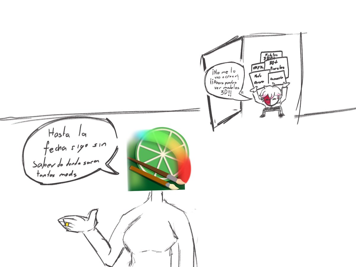 En este punto creo que no hay nada que mi paint tool sai no pueda hacer después de tantos mods