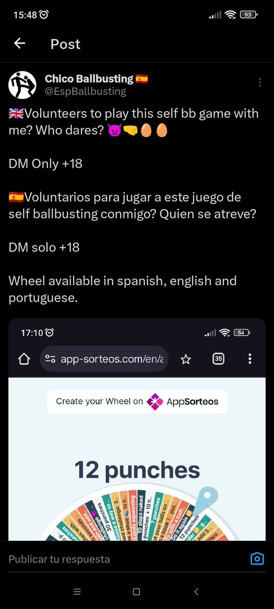 Chico Ballbusting🇪🇸 (2K) tweet media