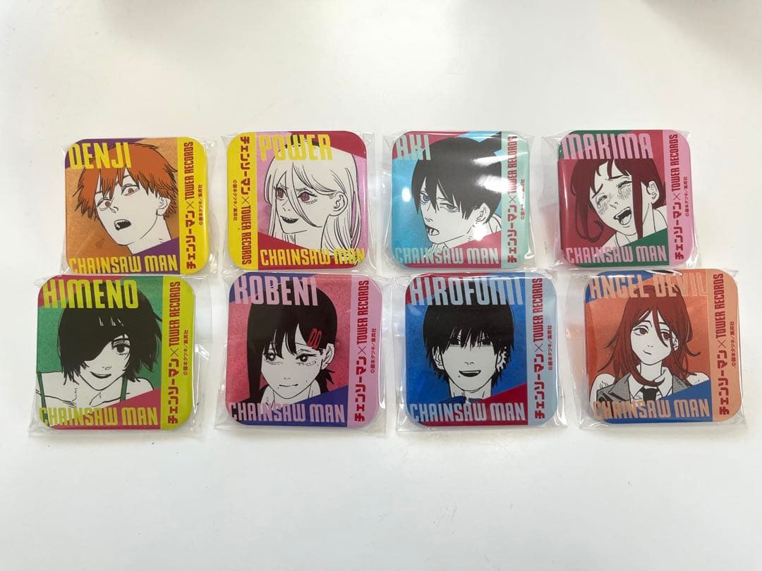 チェンソーマン マンガ展（2021） ラメアクリルバッジコレクション