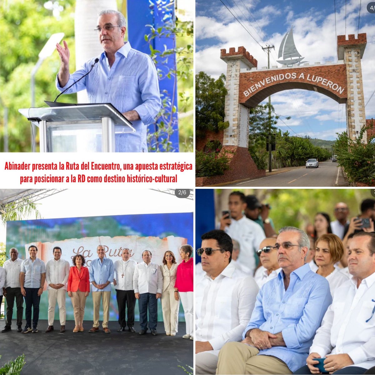 El Presidente Luis Abinader presentó este domingo la Ruta del ...