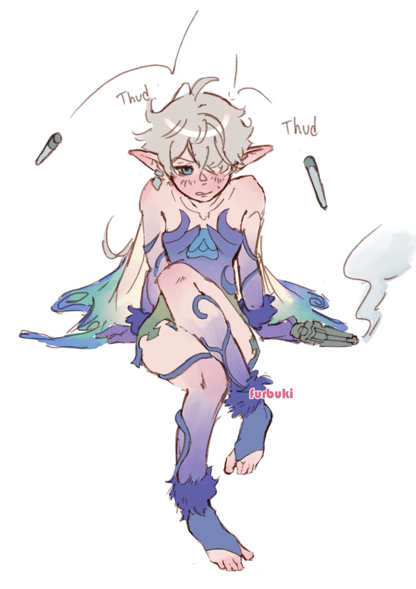 Alisaie as Statice cmm by anonymous