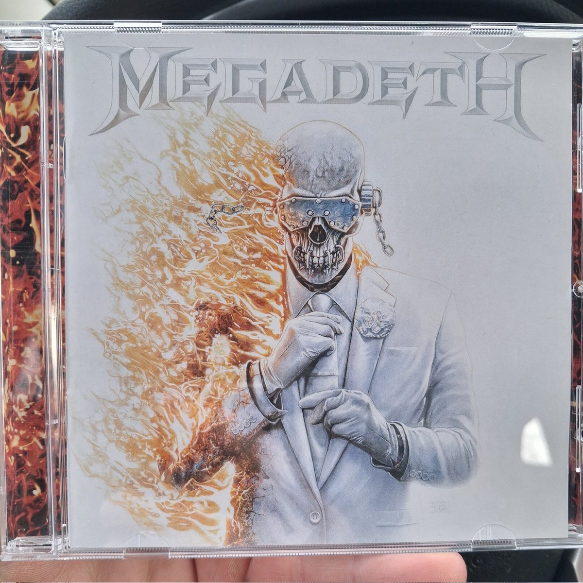 ChrisJBaxter1's tweet photo. I know some of you are really excited about this Super Bowl thing, but as for me ... I have the new Megadeth. https://t.co/j5IF2IyCuR