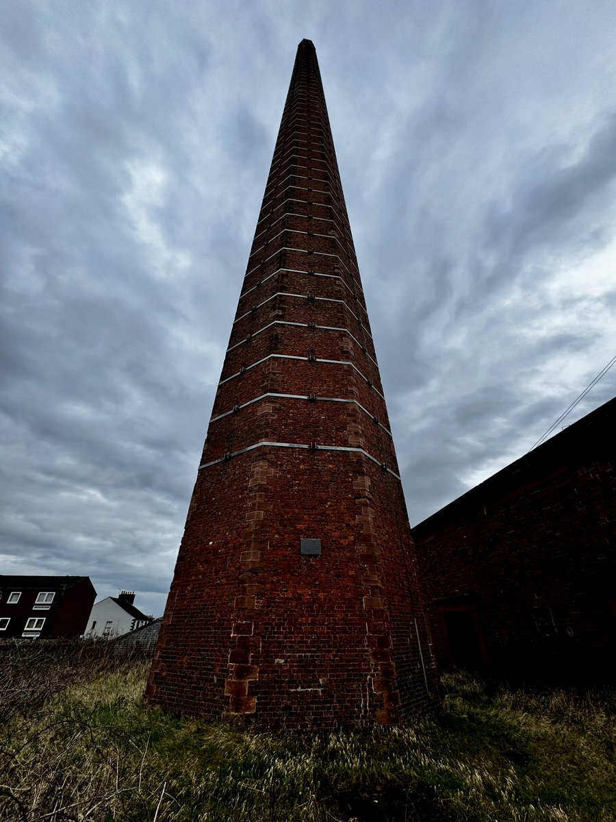 How have I never noticed this before on many visits to Carlisle? Dixon’s Chimney. 8th highest in the world when it was built.
