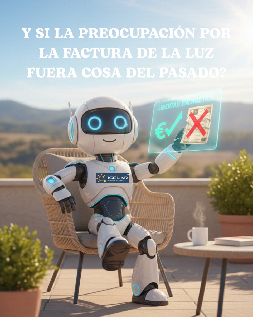 Libérate de la factura de la luz!
Hoy, 8 de febrero, tu energía, tu control. Desconecta de la red y conecta con la verdadera libertad.

isolarenergia.es/contacto
#iSolar1361 #EnergiaSolar #Ahorro #Independencia