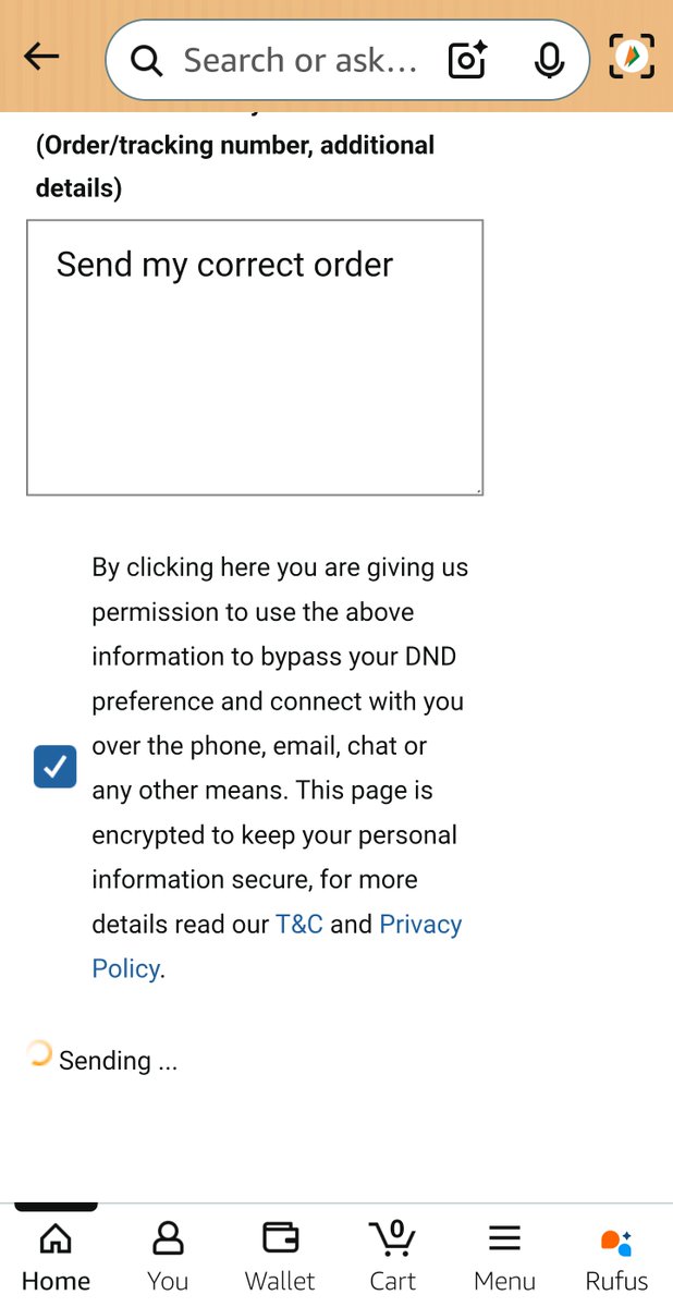 AtwalLakha's tweet photo. @AmazonHelp Keep sending my details https://t.co/6Sm02Eda9O