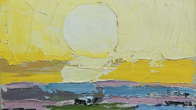 Makel_art's tweet photo. Sur cette route qui ne mène à aucune maison, 
je disparais jusqu'au soleil.

André du Bouchet, Ou le soleil, 1968.

(Nicolas de Staël) https://t.co/tPfH9GeanZ