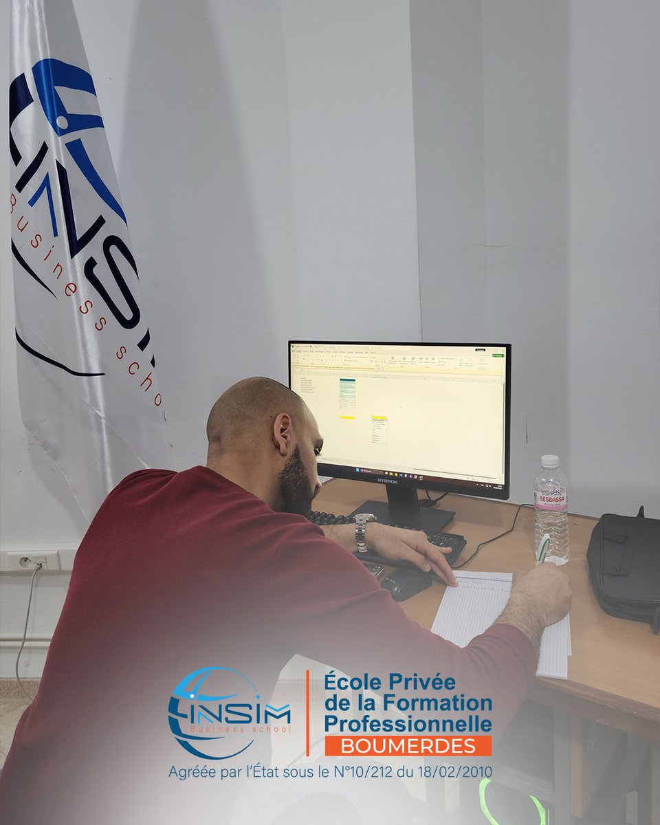 INSIMBoumerdes's tweet photo. 📢 Lancement de la formation Excel Avancé !
Démarrage aujourd’hui de notre formation Excel Avancé, organisée au sein de notre établissement.
Une approche pratique visant à renforcer la maîtrise des outils avancés, l’analyse des données et l’efficacité professionnelle. 📊💻 https://t.co/1ax6kluvgX