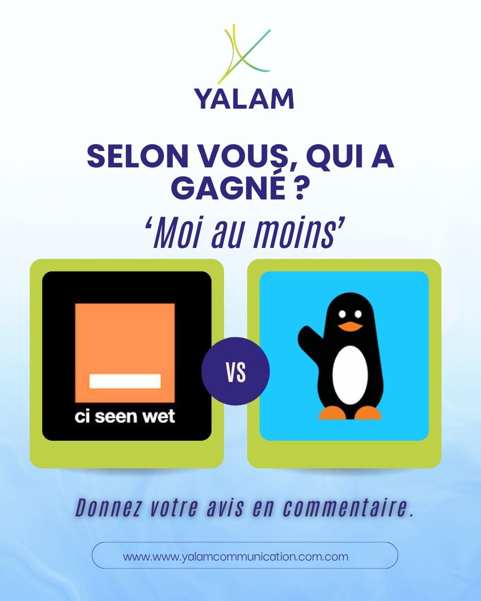 Yalamcomm's tweet photo. Deux géants, deux univers… mais un seul gagnant selon vous 👀

Chez YALAM, on aime connaître votre avis !

Alors dites-nous en commentaire : lequel vous parle le plus et pourquoi ?

Votre choix compte, votre voix aussi 💬. Prêts… Votez ! ⬇️ https://t.co/rwGDrhAcxG