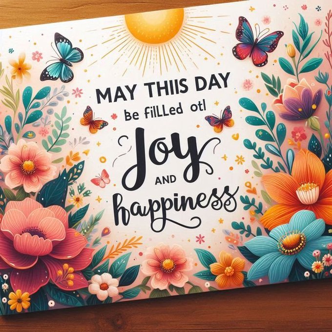Let your day be filled with warmth, wonder, and happy energy. 🌼🌟