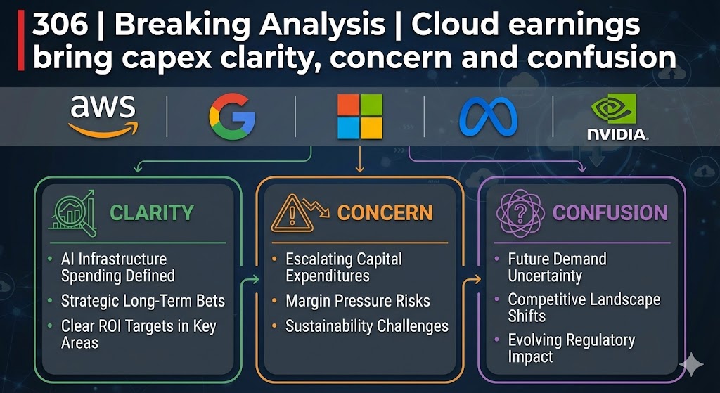 lopezunwired's tweet image. Cloud earnings bring capex clarity, concern and confusion - SiliconANGLE dlvr.it/TQr7C5 #MicrosoftAzure #Amazon #Nvidia #GoogleCloudPlatform