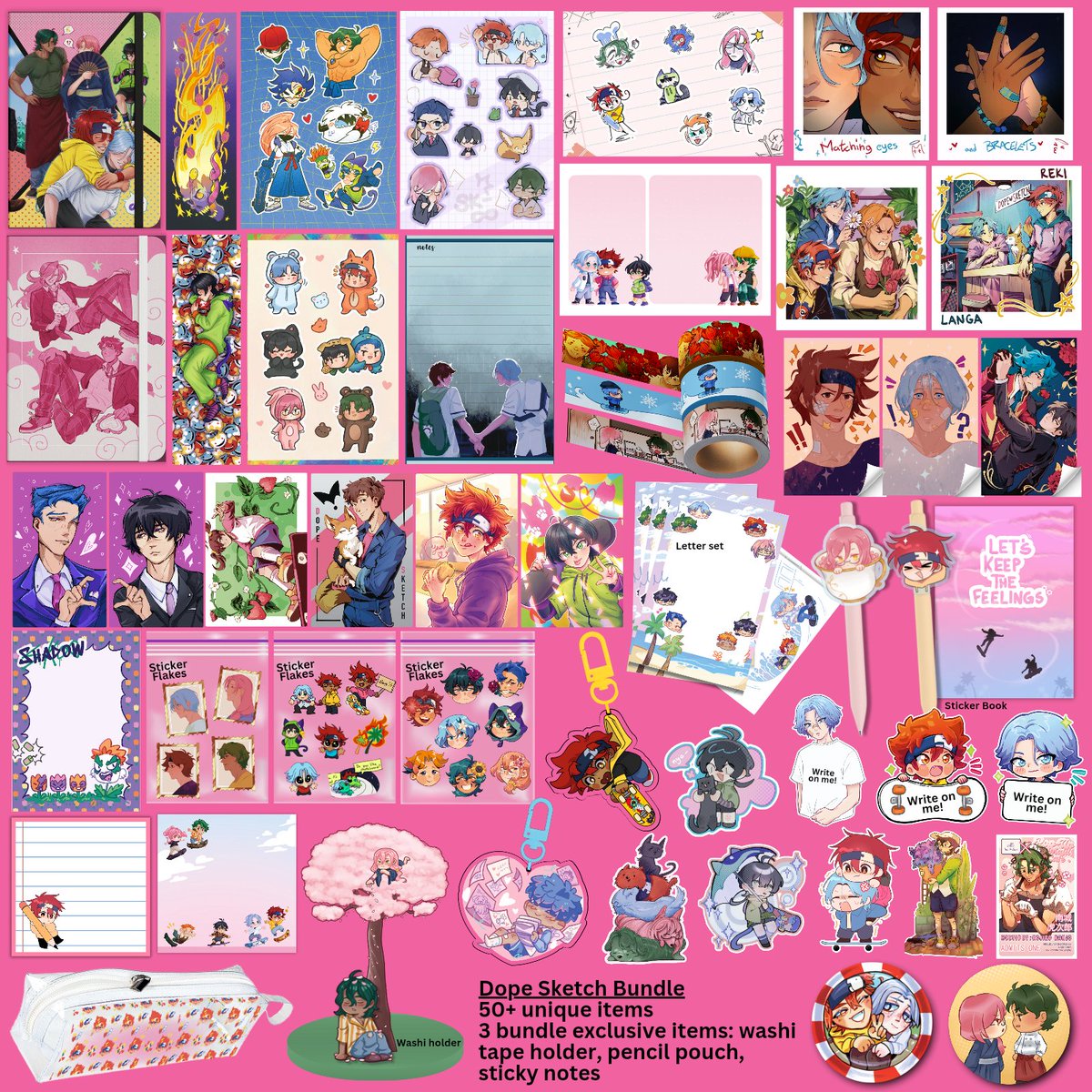 🛹LEFTOVER ITEMS AVAILABLE NOW!🛹

Check out our Dope Sketch bundle which includes all items remaining in leftovers. Get yours now here! - 
sk8journalbox.bigcartel.com/product/dope-s…