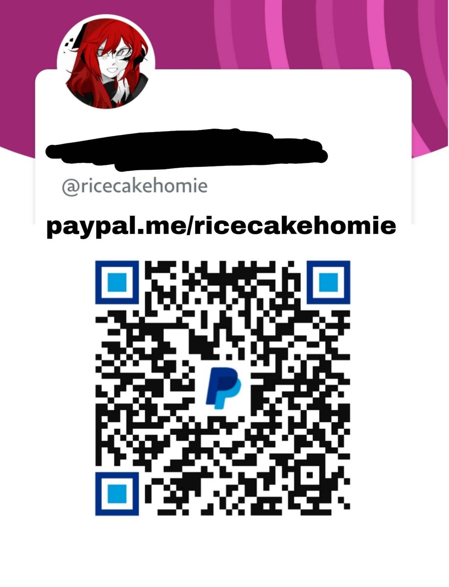 Direct link to help:

paypal.me/ricecakehomie