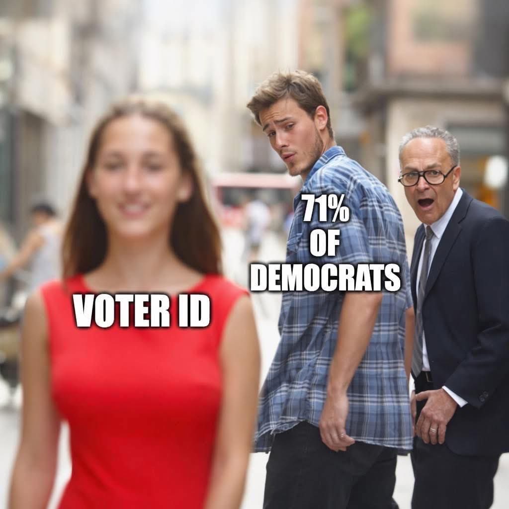 GuntherEagleman's tweet photo. Everyone wants voter ID laws. https://t.co/WACY6rbHKs